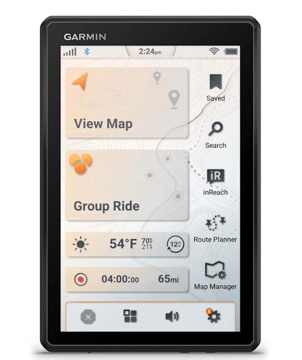 Naviguateur GPS intelligent ATV Garmin Tread 2 SxS Edition avec synchronisation d’applications