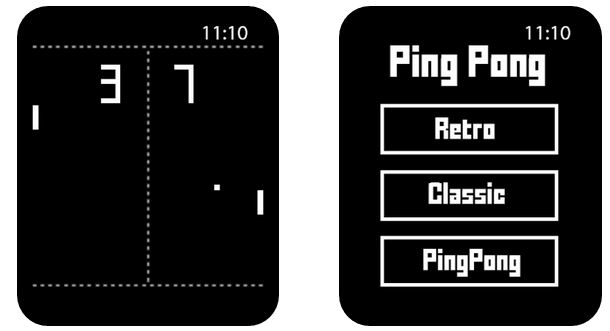 4 applications et jeux de ping-pong amusants pour Apple Watch
