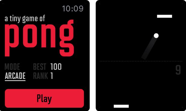 4 applications et jeux de ping-pong amusants pour Apple Watch