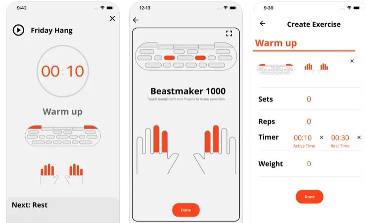 6 applications iPhone pour l’entraînement au hangboard