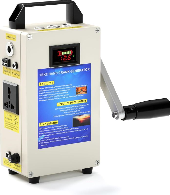 5 chargeurs USB à manivelle pour iPhone pour les situations d’urgence