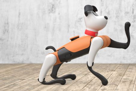 Chien robot programmable BabyAlpha GPT qui danse et passe des appels