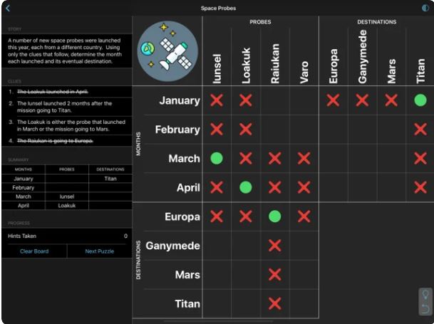 7 applications iPhone de puzzles logiques amusants