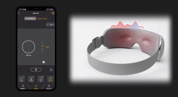 6 masques et massageurs d’yeux compatibles smartphone