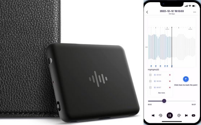 5 Enregistreurs Audio Portables Connectés