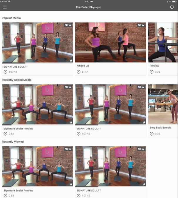 7 applications iPhone de travail de ballet