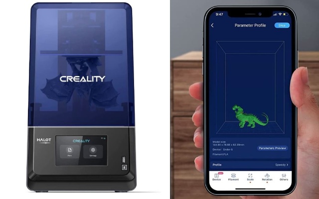 Imprimante 3D connectée Halot One Plus avec application