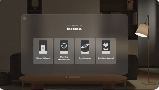 3 applications Vision Pro pour la santé mentale