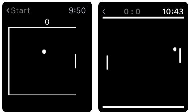 4 applications et jeux de ping-pong amusants pour Apple Watch