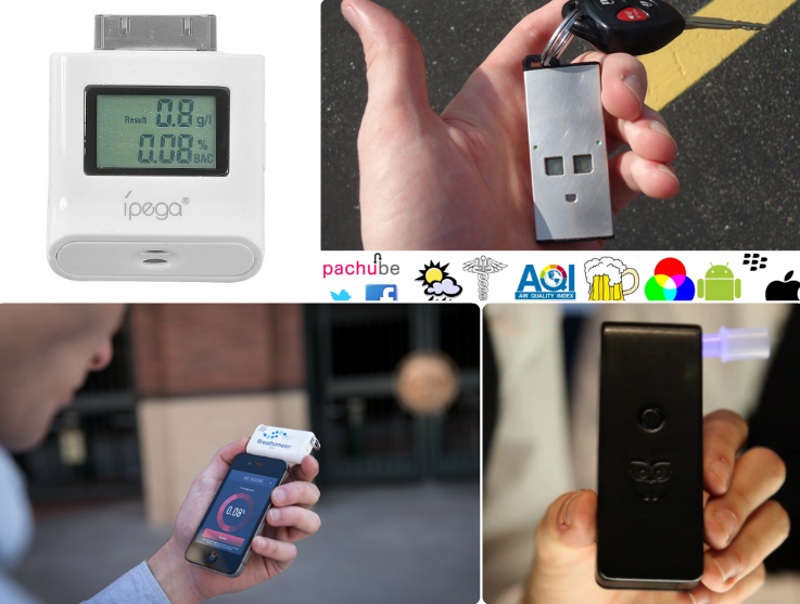 5 Breathalyseurs iPhone pour Mesurer la Teneur en Alcool dans le Sang