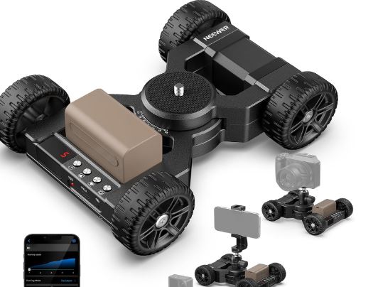 5 chariots motorisés télécommandés incontournables pour les cinéastes