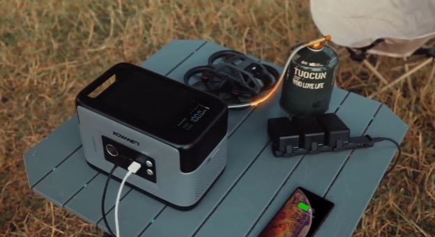 Générateur portable à gaz KOWWER P1 avec sorties USB et USB-C