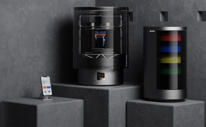 Imprimante 3D KOKONI SOTA à l&rsquo;envers avec modelage par intelligence artificielle