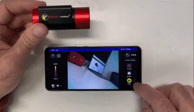 Appareil photo infrarouge WiFi thermique Ferret avec 3 modes