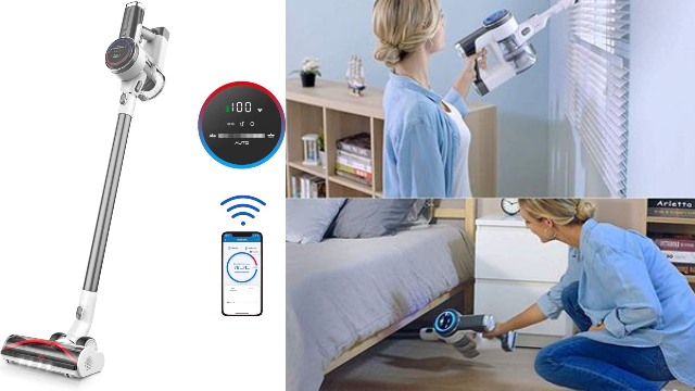 Aspirateur sans fil Tineco avec contrôle via application