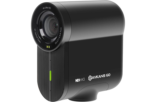 Caméra d’action 4K AVKANS Go avec transmission en direct et zoom 9X