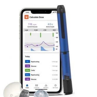 5 stylos et systèmes d’administration d’insuline connectés via application
