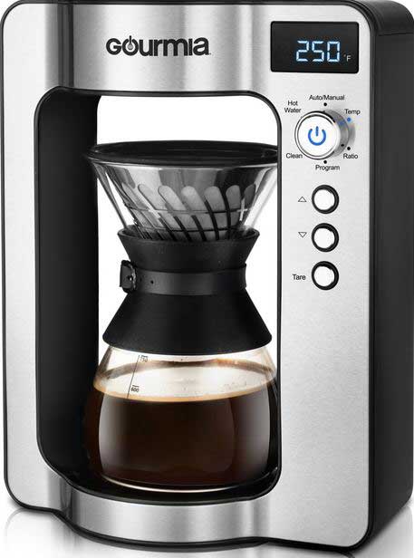 La machine à café GCMW3375 de Gourmia compatible avec Alexa et Google Assistant