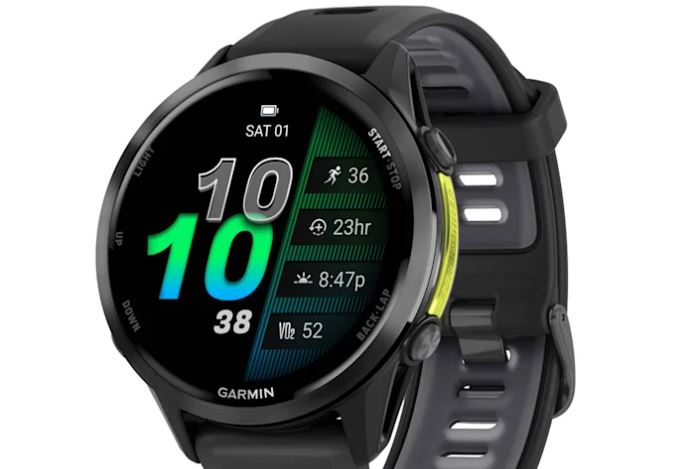 Montres intelligentes de course à pied et de triathlon Garmin Forerunner 570 et Forerunner 970 avec GPS