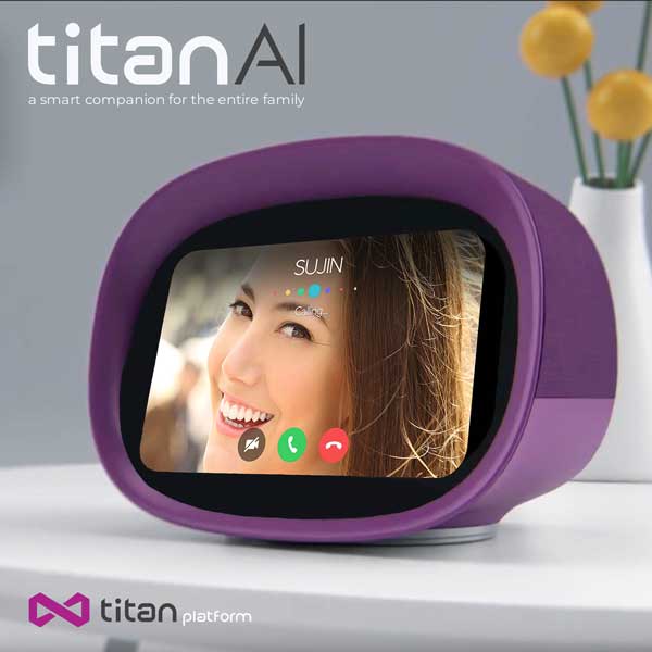 Robot intelligent TiTAN AI pour les maisons connectées