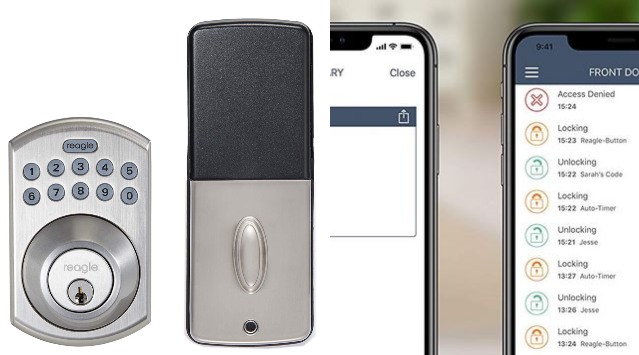 Serrure de porte intelligente Reagle Smart Deadbolt avec HomeKit d’Apple