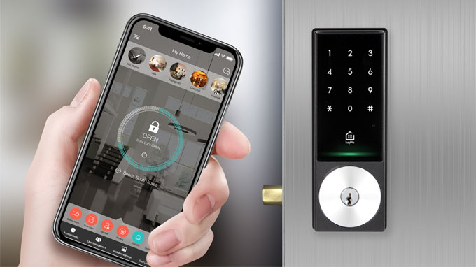 Serrure intelligente avec Z-Wave et Bluetooth