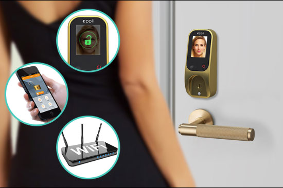 Verrouillage de porte par reconnaissance faciale avec l’appli Door Lock