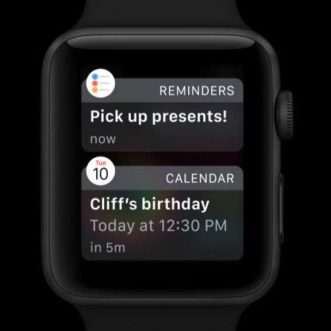 Désactiver les notifications sur Apple Watch