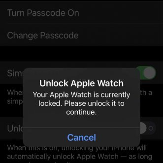 Comment réinitialiser un code d’accès perdu sur Apple Watch