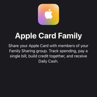 Comment ajouter un membre de ma famille à ma carte Apple ?