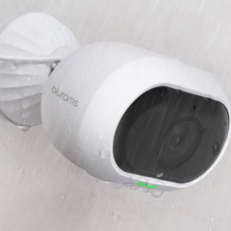 Caméra de sécurité extérieure blurams Pro avec vision nocturne Starlight et intelligence artificielle
