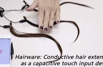 Contrôlez les applications en jouant avec vos cheveux