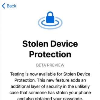 Qu’est-ce que la protection des appareils volés sur iPhone ?