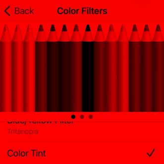 Comment rendre l’écran de l’iPhone rouge la nuit
