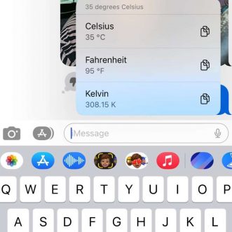Comment effectuer des conversions d’unités n’importe où sur iPhone