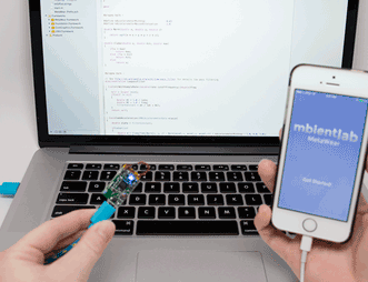 Plateforme de capteurs portables + contrôle par smartphone