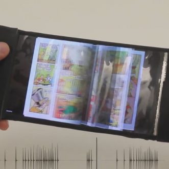 Téléphone intelligent flexible en haute définition