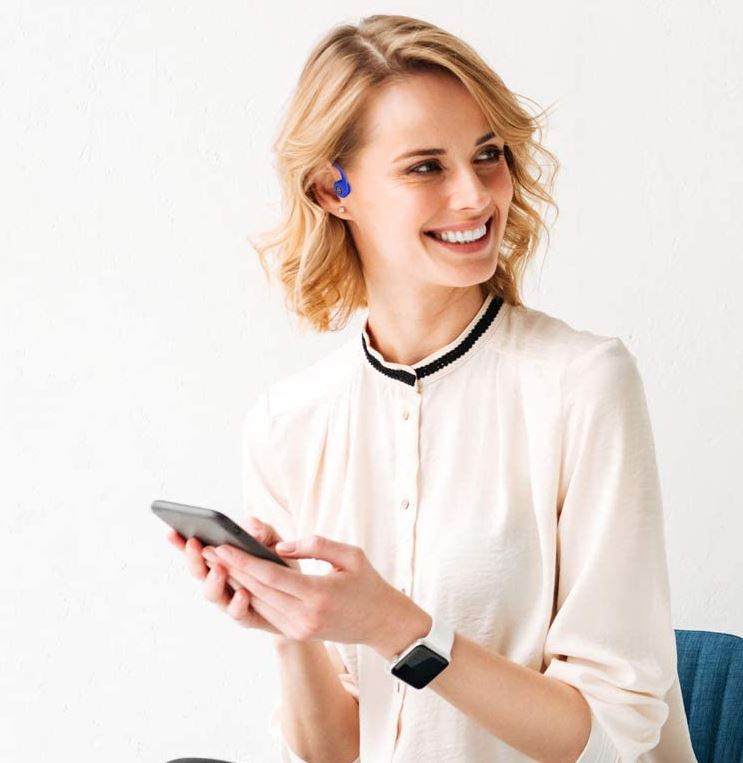 10 écouteurs intelligents Bluetooth 5.0 à conduction osseuseofstream поба10 écouteurs intelligents Bluetooth 5.0 à conduction osseuse intelligente
