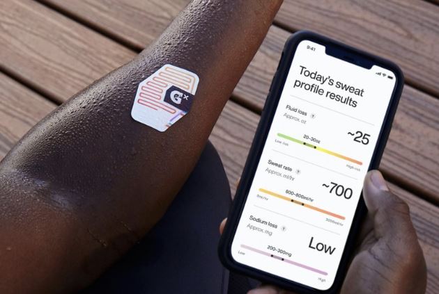 Patching d’analyse de la transpiration Gx avec application iOS