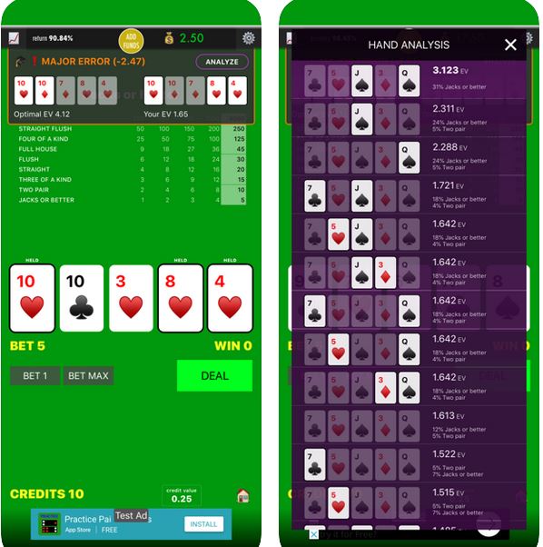 6 applications iPhone pour apprendre le poker