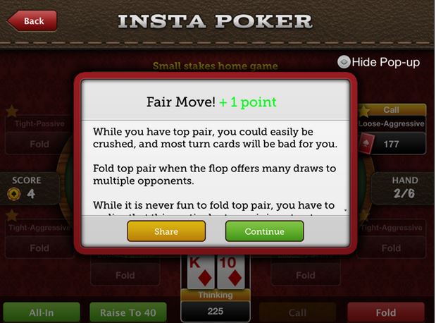 6 applications iPhone pour apprendre le poker