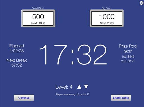 5 applications iPhone pour les tournois de poker à domicile