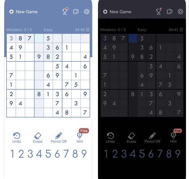 10 applications Sudoku pour iPhone incroyables