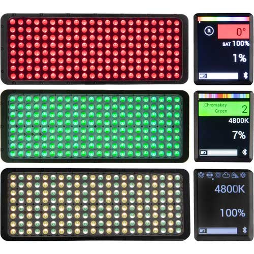 5 lumières vidéo télécommandées par smartphone
