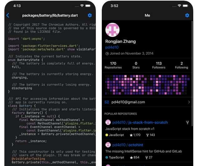 Les 7 meilleurs clients GitHub pour iPhone et iOS à découvrir absolument
