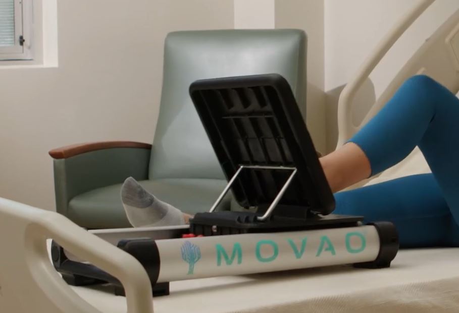 MOVAO Mini presse pour jambes au lit avec jeux d’application