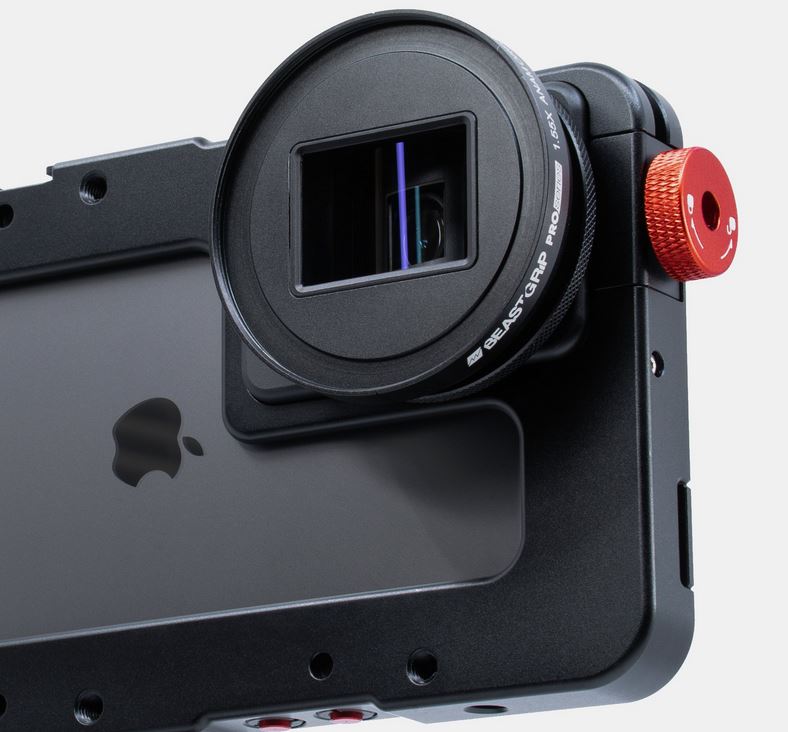 Objectifs Anamorphiques 1,55x pour iPhone pour un Format Ultra Panavision