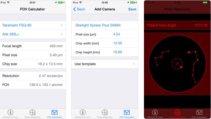 5 applications iPhone pour les astrophotographes