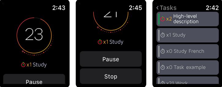 5 applications de minuterie de concentration pour iPhone et Apple Watch