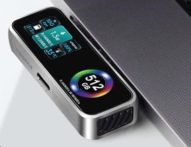 3 iPhone SSD intelligents avec écran LCD